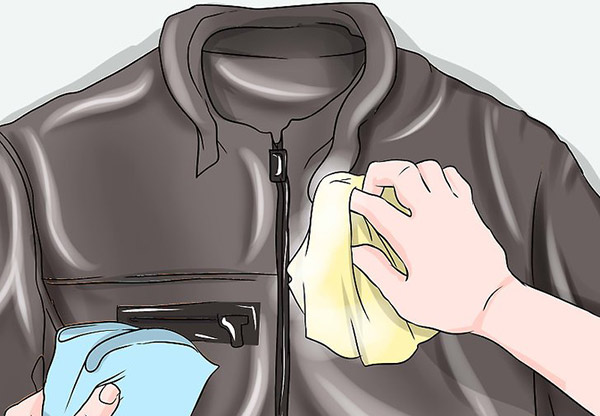 Cách giặt áo da bằng máy giặt